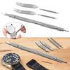 New Watch Repair Tool Hand Tool 5pcs Set Double-head Steel Strap With 4 Extra Tips 135mm*6mm Metal Raw Ear Fork
