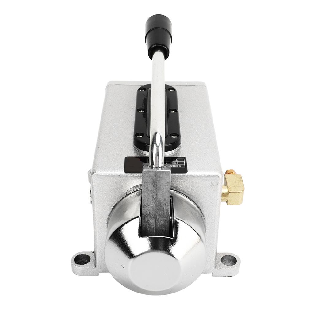 Manuelle Schmierpumpe 4mm 500cc Handöler Schmiergerät Gussaluminium Schmierpumpe für Maschine