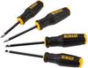 DeWalt Tough Series Screwdriver Set of 4 with Magnet, DWHT65101 [Parallel Import]