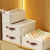 Underwear Storage Drawer Box with Compartments Foldable Closet Organizer for Socks Bras Panties Dorm Bedroom Home Gift for Women