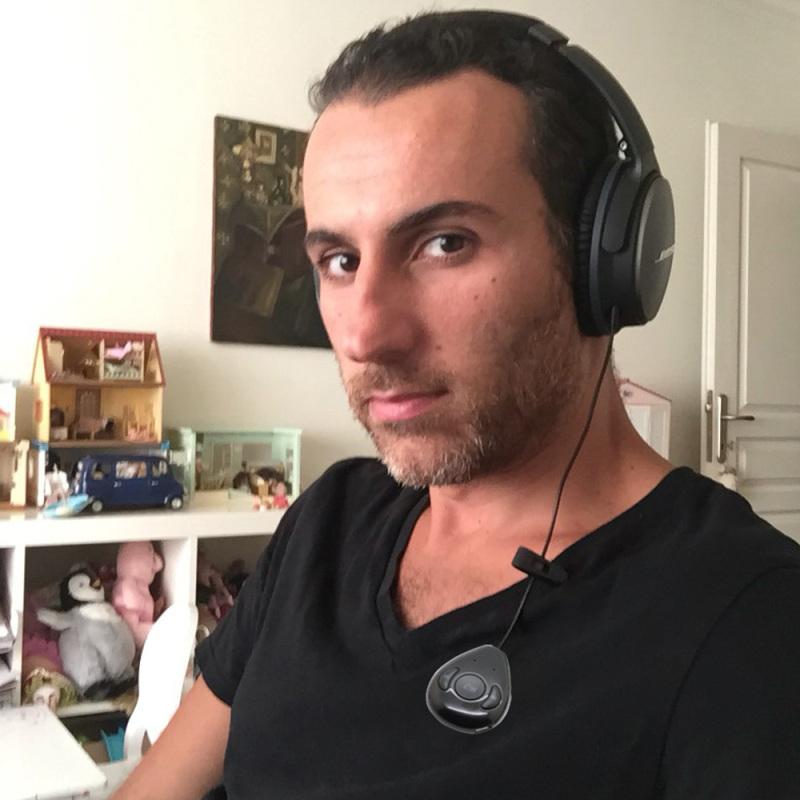 Bluetooth Cable for QC15 Earphones Headphones Bluetooth Audio Adapter Receiver Connection Cable