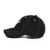 VERUTUM Heart Logo Stitch Ball Cap Black Denim