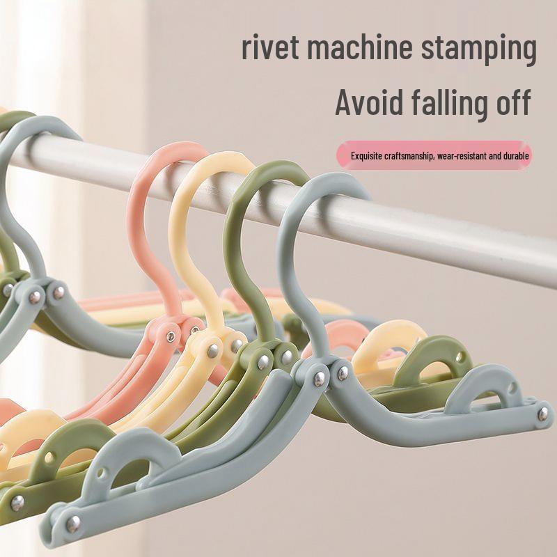 Portable Folding Clothes Drying Rack - Travel, Outdoor, Multifunctional, Foldable Hanger for Dormitory Use