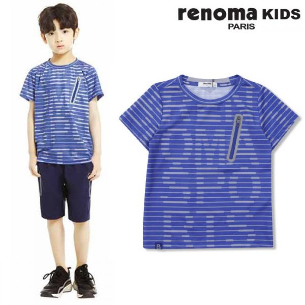 

[renoma Kids] Футболка с принтом логотипа для мальчиков r1925T518 R1925T518_13 (blue)/110