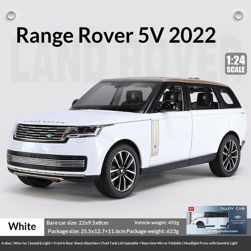 

1:24 Sv2022 Внедорожник Сплав Миниатюрная Машинка Игрушка Литье под Давлением Машинки Игрушки Для Детей Транспортное Средство Открывающиеся Детали Подвеска на 4 Колесах Декоративный Элемент