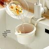 Hanging Kitchen Sink Drain Basket for Food Residue & Fruit Washing