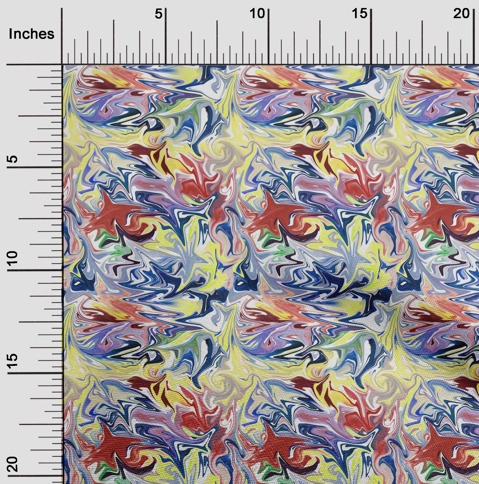 

oneOone Cotton Flex Рожева тканина Абстрактна текстура Матеріал сукні Тканина Тканина з принтом у дворі 40 дюймів 42 Inch Wide - Viscose Chiffon жовтий