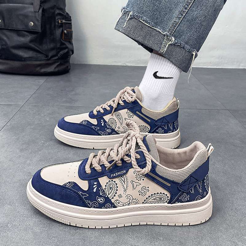 Niche design men's shoes summer 2025 new boys low-top board shoes versatile trend sports and leisure shoes men's
