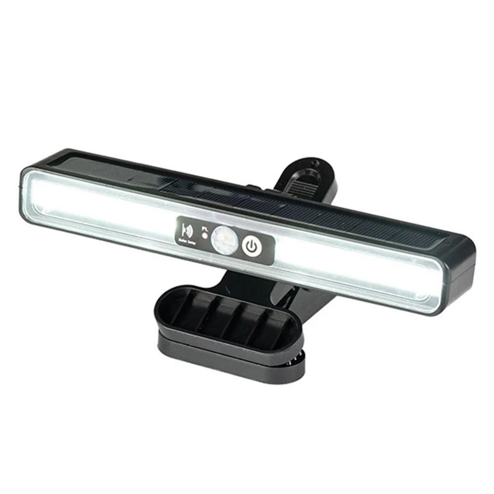 3 Light Modes Outdoor Courtyard Lamp Super Bright LED Solar Light Solar Clip Light  Garden