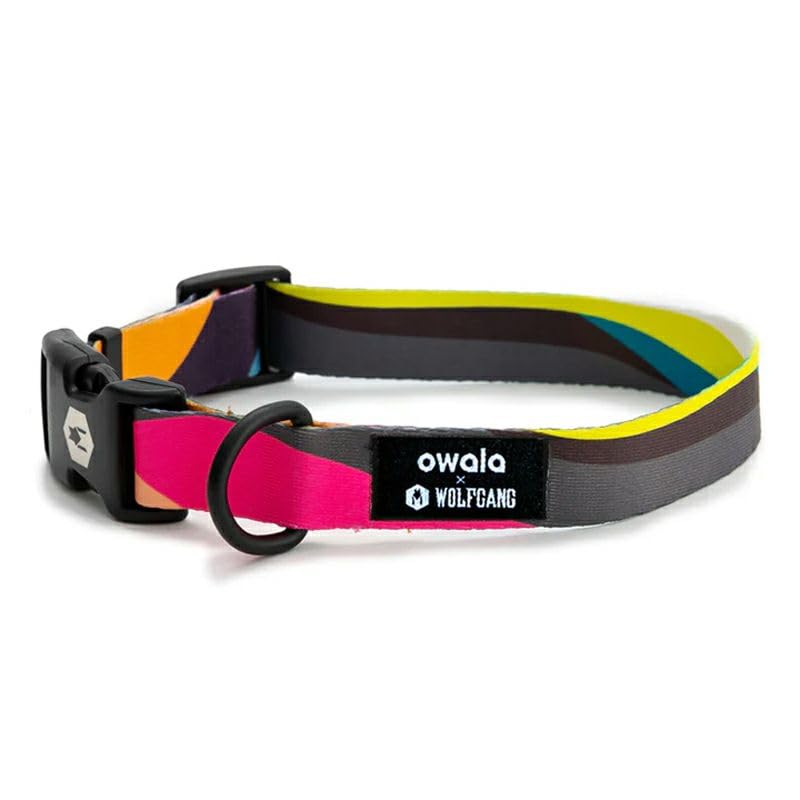 WOLFGANG BoneYard Collar Wide x Neck Circumference Large (Large) 2.5cm 45-66cm [For Dogs]
