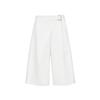 VEROMODA Women's Asymmetrical High-Waist Wide-Leg Shorts