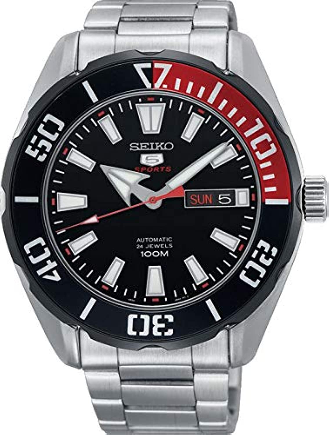 

Чоловічий годинник Seiko 5 Sports Automatic SRPC57 SRPC57K1 SRPC57K чорний