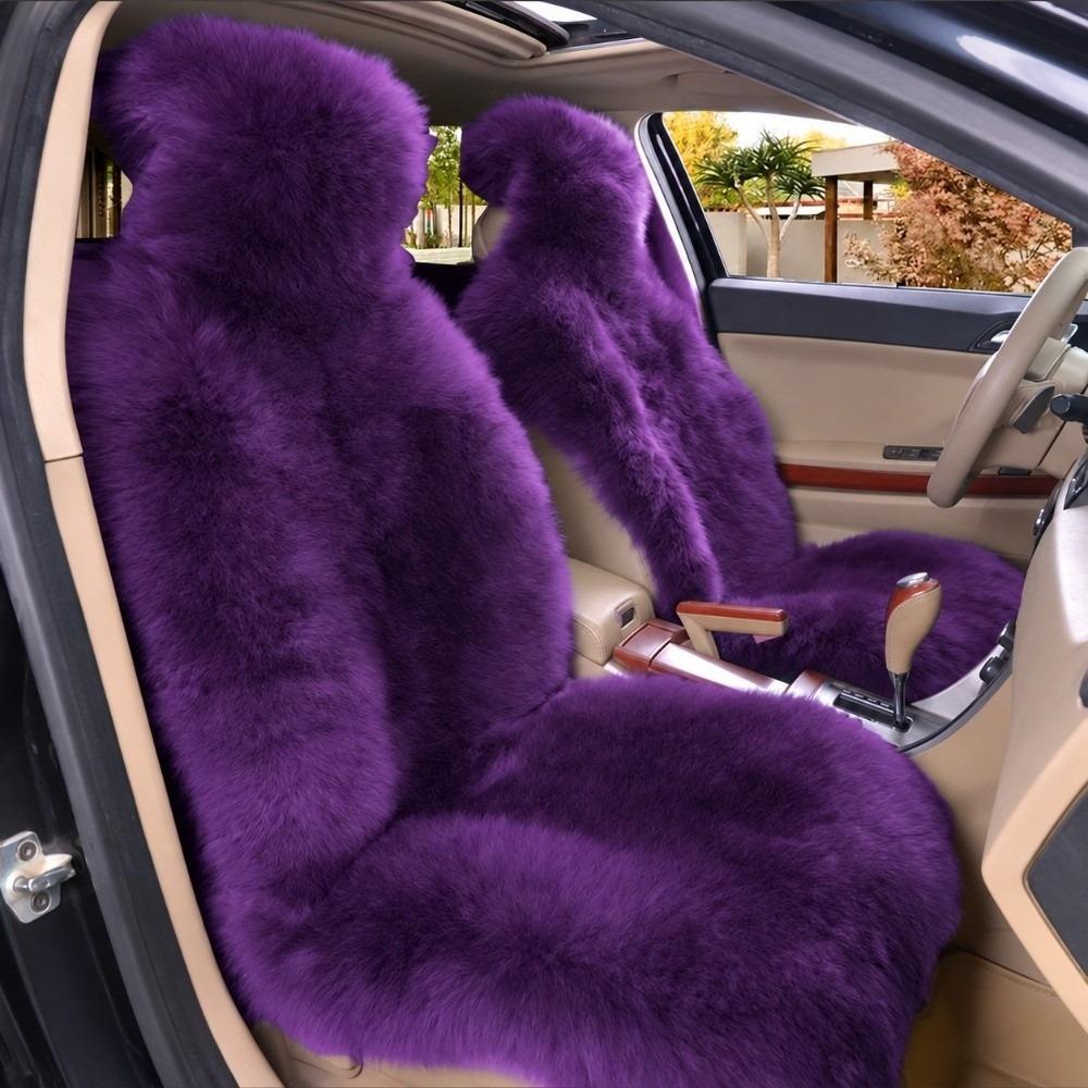 Soft Faux Fur Car Seat Cover Thickened Seat Protective Cushion Car Seat Cushion Car Front Seat