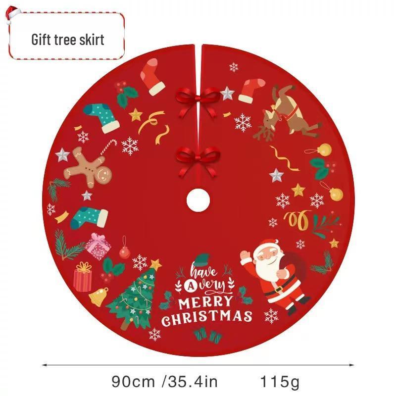 Creative Cute Christmas Tree Skirt for Festive Decor