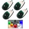 Set of 4 LED Waterproof Frog Marker Car Width Light
