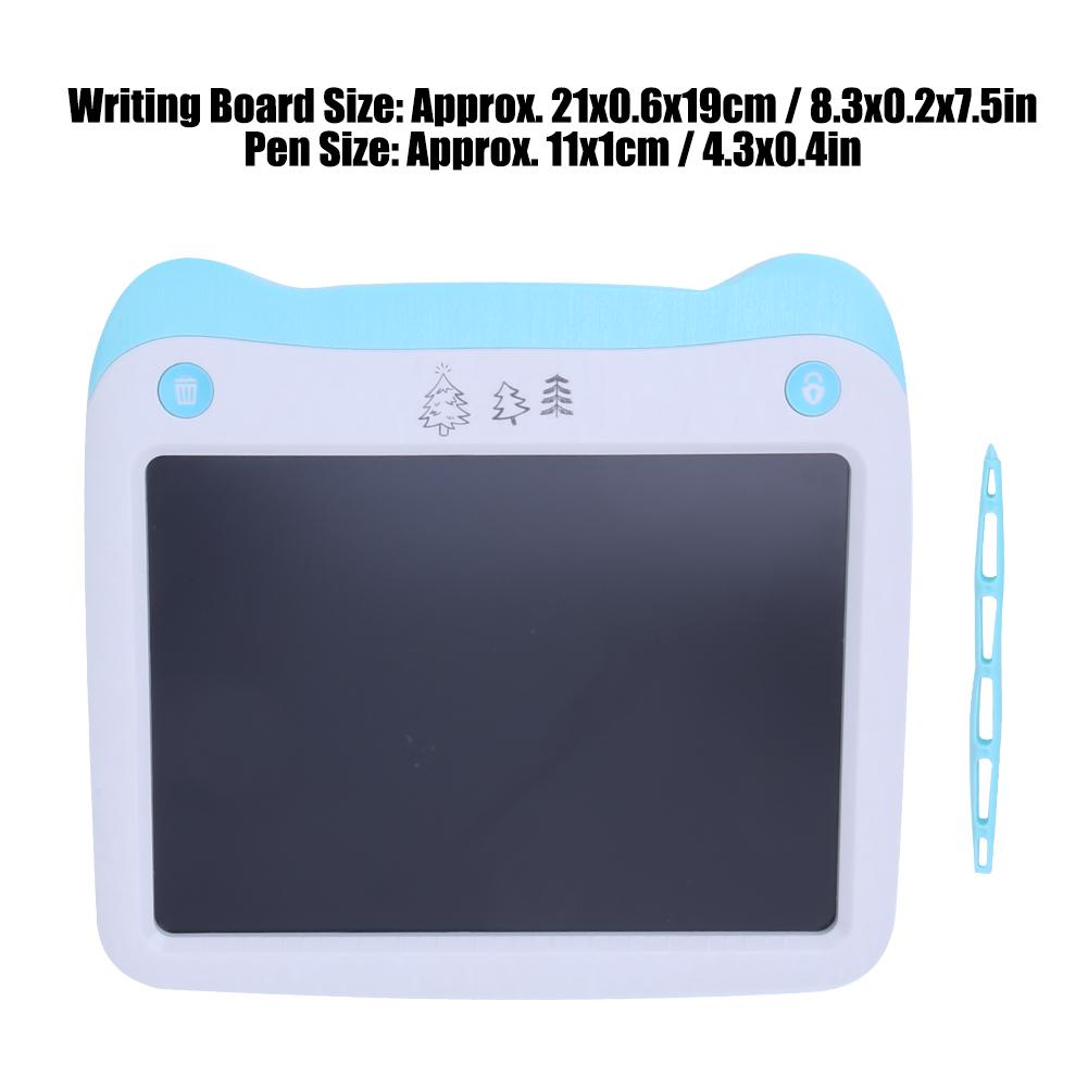 Children 8.5in LCD Intelligent Digital Writing Board Drawing Painting Pad Board Toy