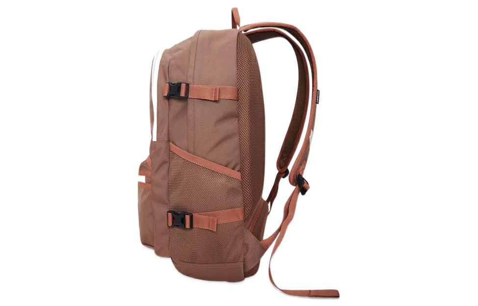 Converse Straight Edge Polyester Backpack Regular Unisex Brown 10023003-A03
