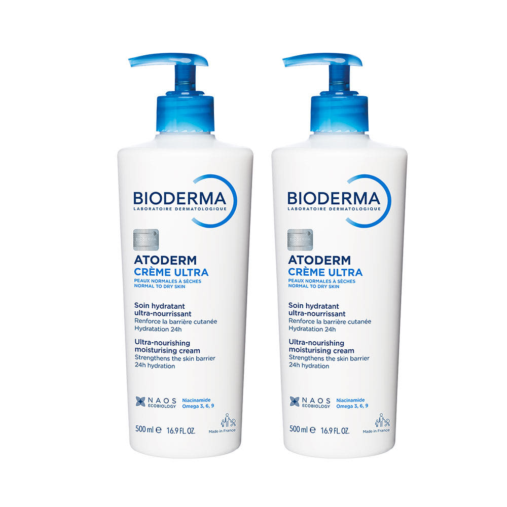 [Bioderma] Атодерм Ультра-крем 500 мл + 500 мл