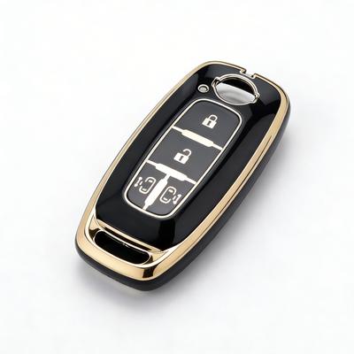 TPU Key Cover for Nissan Rogue X-Trail T33 Qashqai J12 Kicks Ariya Altima Juke Bluebird Sylphy 4 Buttons Anti-Scratch Key Holder