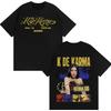 Singer Kenia Os 2026 Fashion Double Sided Print T Shirt Hip Hop Tshirt Men Women Gothic Cotton Short Sleeve T-shirt Streetwear