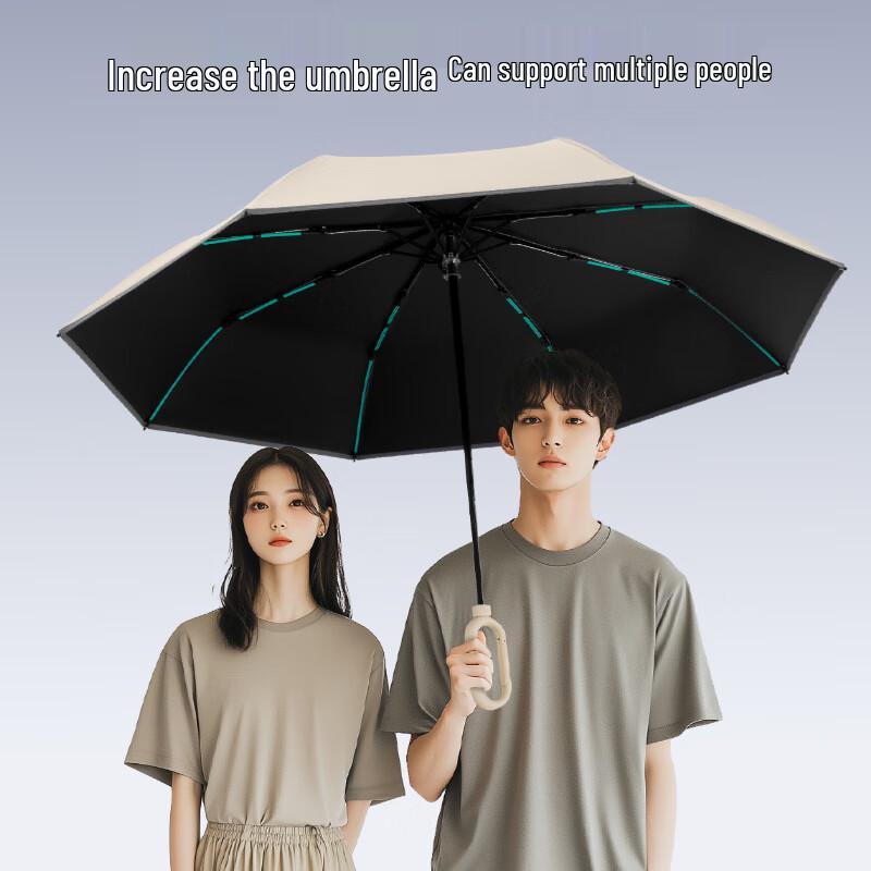 PuLian Three-Fold Reflective All-Weather Umbrella