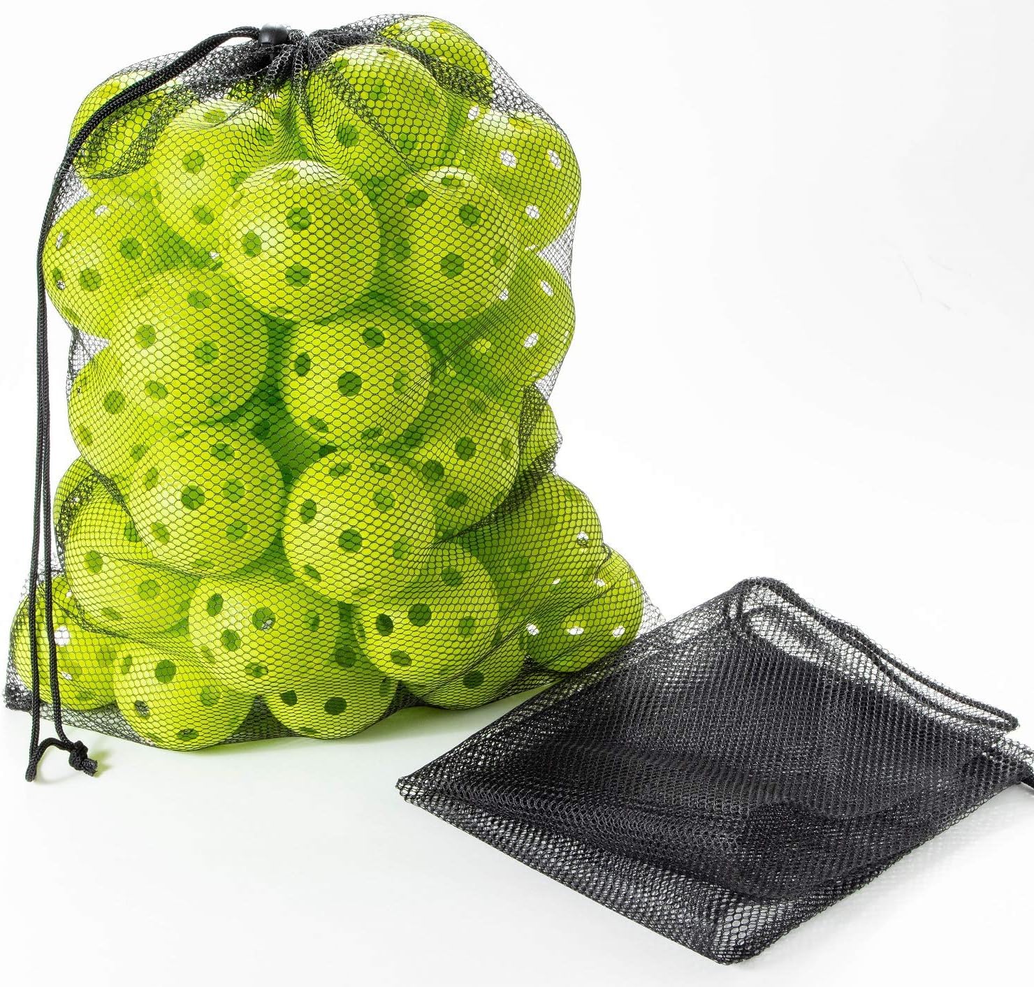 

INDIVE Baseball Batting Practice Balls with Holes and Mesh Bag (Indoor Training Balls, Lightweight, Indoor Practice Toys, Baseballs) (50 Balls (2