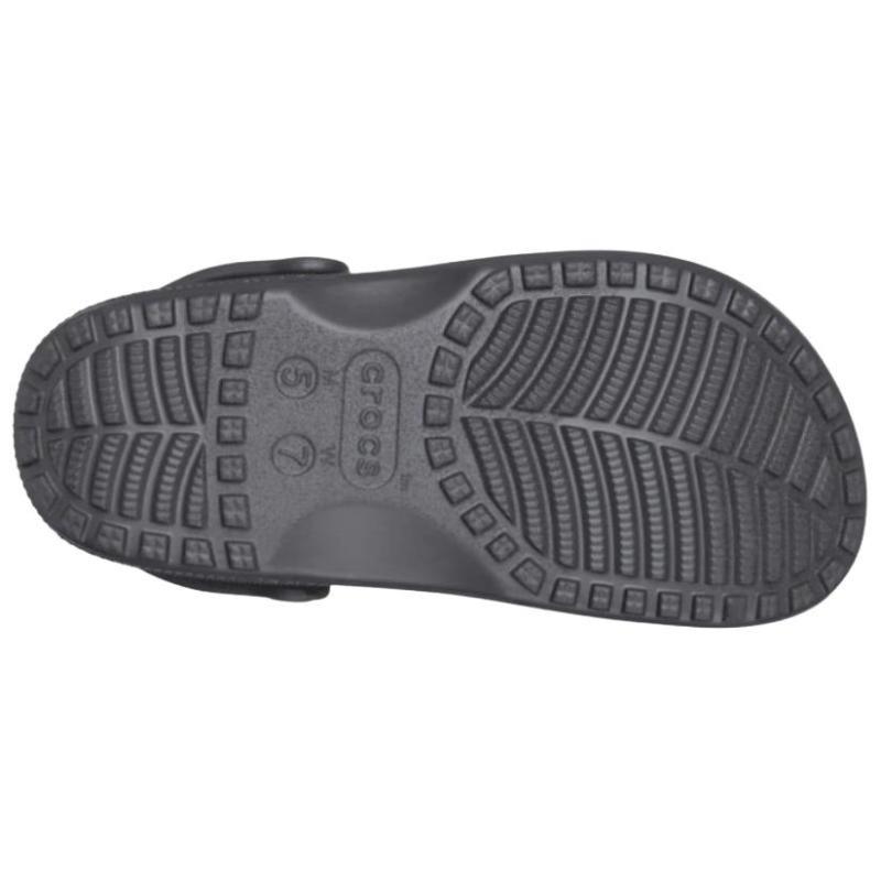 Crocs simple and comfortable breathable low-top lifestyle casual shoes unisex black