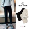 European cotton wool grandma pants high waist loose drape small casual pants radish pants new fleece sweatpants women