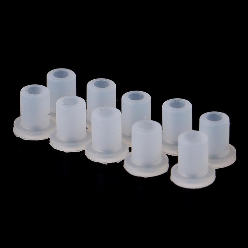 10Pcs Ciss Diy Acessories Sealing Stopper White Silicon Rubber Plug