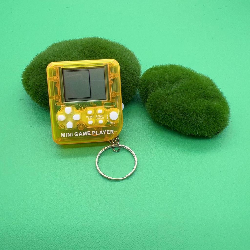 Mini Tetris Handheld Game Console Keychain