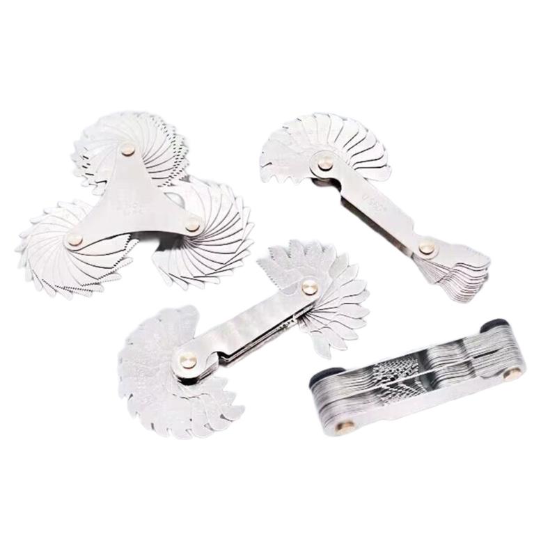 Professional Thread Measuring Tool High Accuracy Screw Pitches Gauges Easy to Use for Engineers Repair Man & DIY Projects