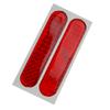 Keep Safe and Stay Visible with 2 Reflective Tape Stickers for Car Doors