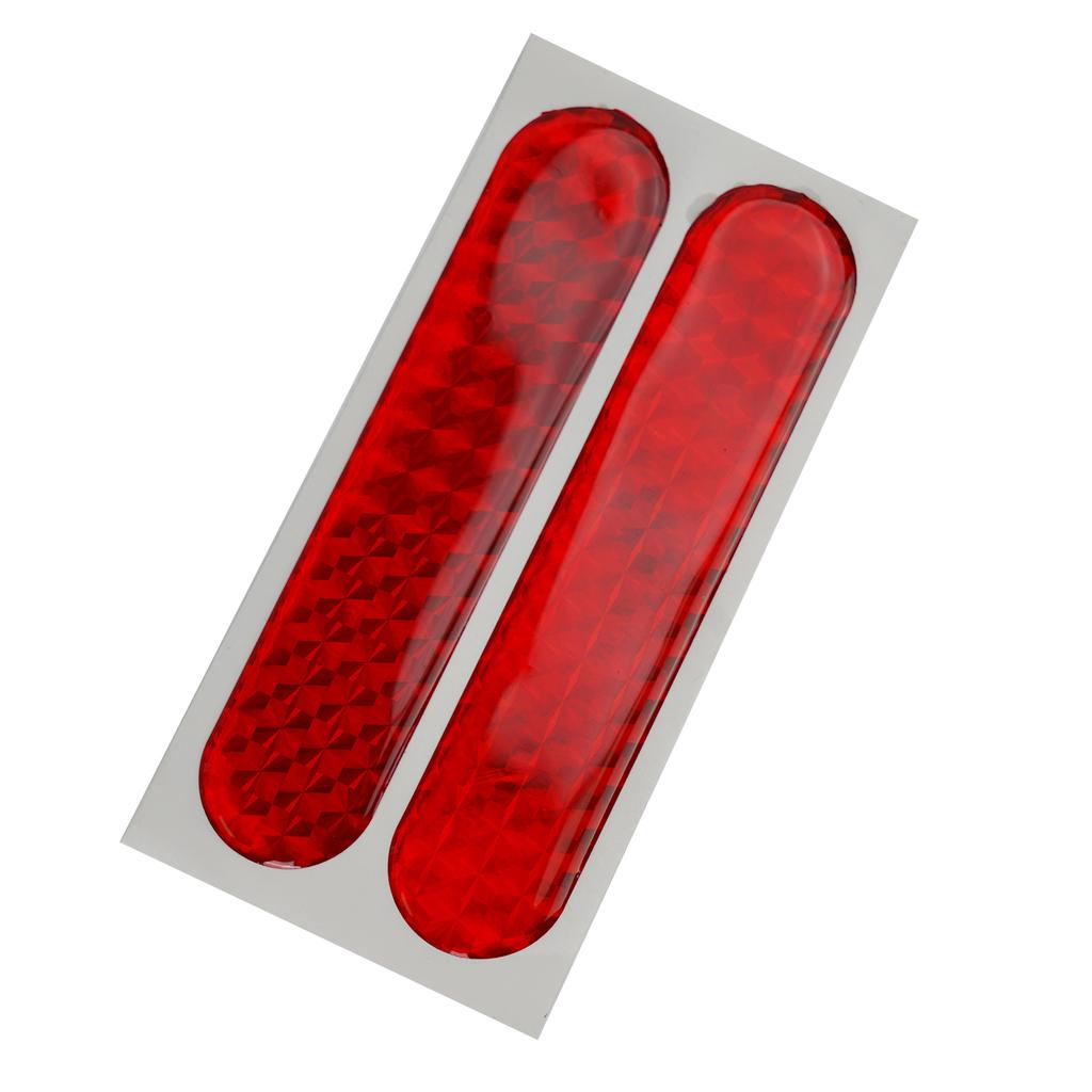 Keep Safe and Stay Visible with 2 Reflective Tape Stickers for Car Doors