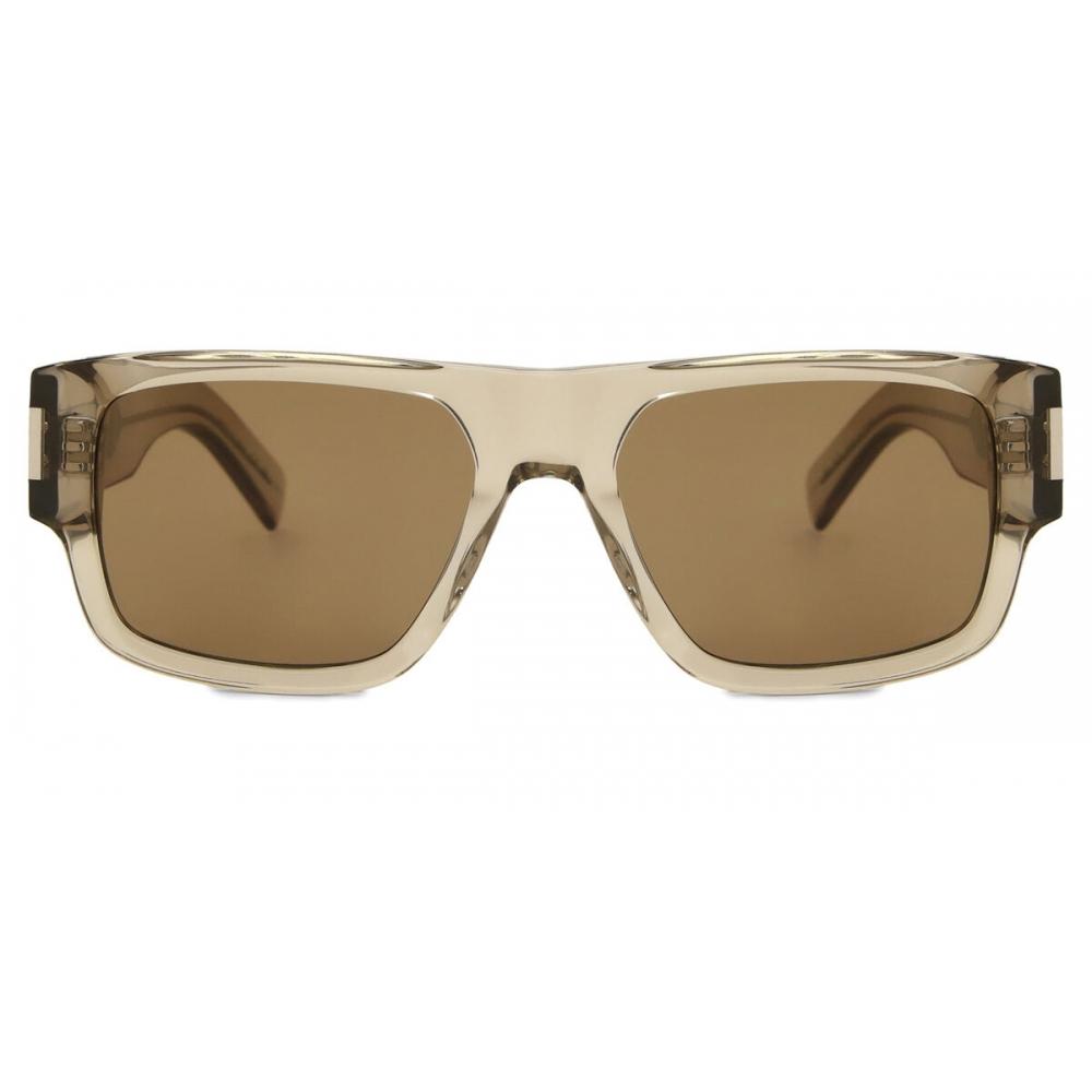 

Saint Laurent Sl 659 004 Men Sunglasses Beige/55-19-145