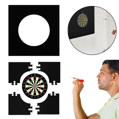 Ekleme Dart Tahtası Duvar Koruyucu Evrensel EVA Kare Dart Arkalık Duvar Koruması Çevreleyen Destek Dart Tahtası Aksesuarları