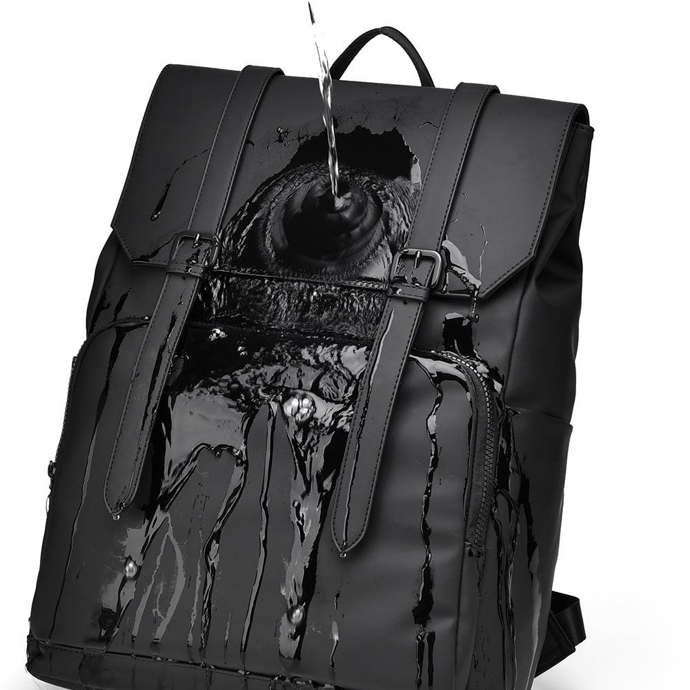 Large Capacity Bag Commuter Backpack Backpack Manufacturer Cross-border Backpack Autumn New Solid Color Fashionable and Simple