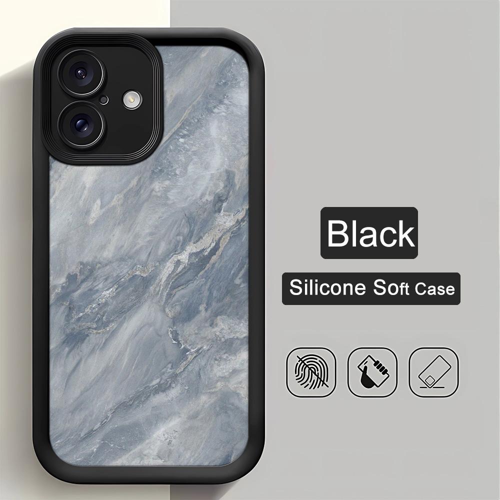 Marble Pattern Phone Case For IPhone 17 Air 16 Pro Max 15 14 13 12 11 Soft Cover For IPhone 16 15 14 Plus Case Cover Funda
