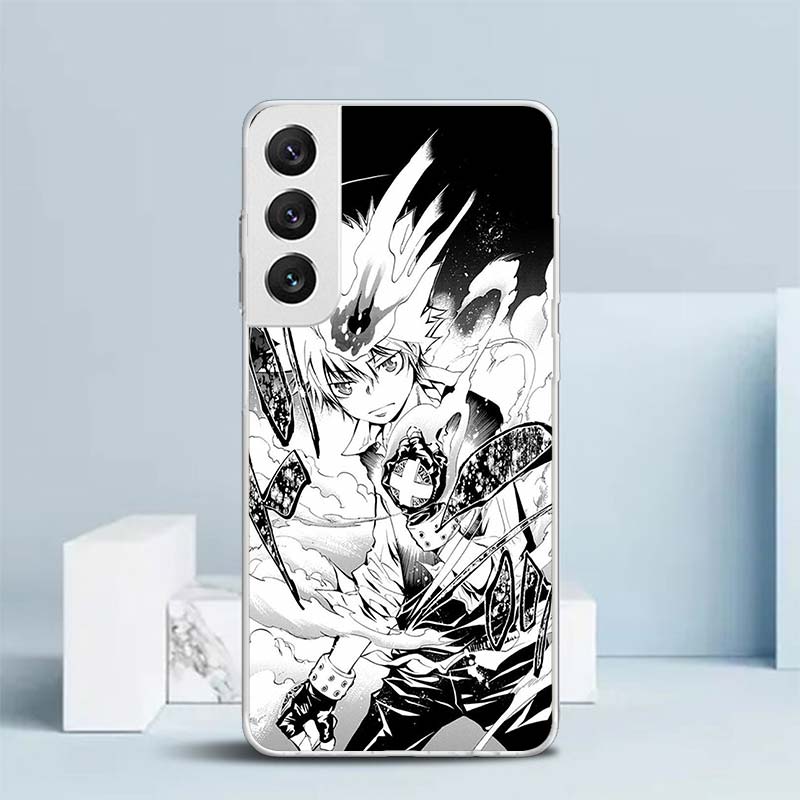 Katekyo Hitman Reborn Soft Cover for Samsung Galaxy S25 Edge S26 S24 S23 Ultra Phone Case S22 S21 Plus S20 FE Print Pattern Shel