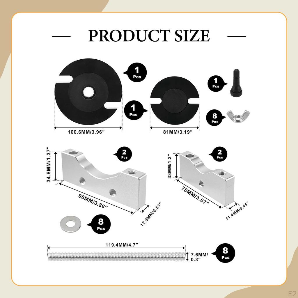 Exhaust Pipe Repair Kit Replace for 2 Stroke Motorcycle Accs