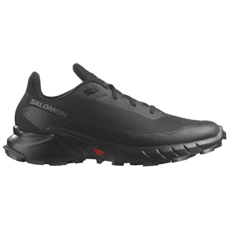 SALOMON ALPHACROSS 5 Anti Slip Wear Resistant Low Top Running Shoes Men's Black Sneakers L47313100