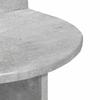 Nightstand Concrete Gray 40 x 35.5 x 45.5 cm Engineered Wood