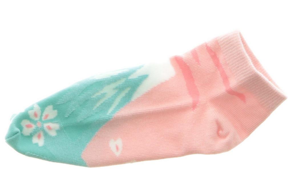 Maeda Senko Wagyo Tabi Socks Mount Fuji Design (Sneaker Length) Women's