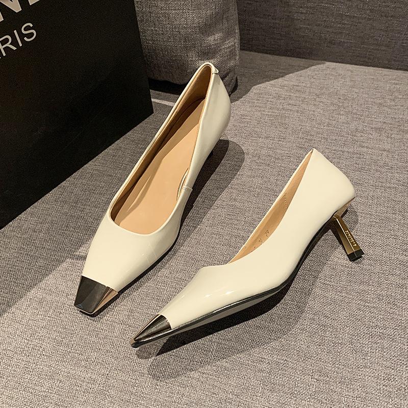 Fashion 2025 Spring New Brand Women Pumps Shoes Fashion Ladies Elegant Outdoor Dress Single Shoes Thin High Heel Party Pumps