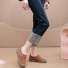 Women's Large Size Soft Sole One Foot Stirrup Winter Warm Fur One Snow Boots Padded Lined Ankle Boots Anti-slip Hiking Sports Cotton Boots