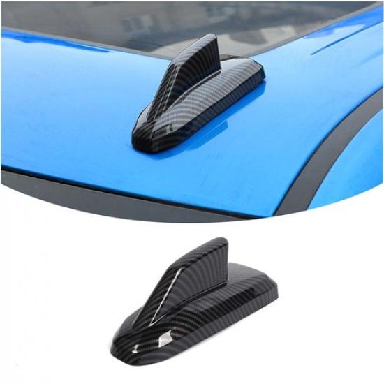 Carbon Exterior Antenna Cover Trim For Chevy Silverado Sierra Tahoe Suburban 19+