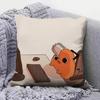 Pochita Chainsaw Man Home Sofa Cushion Covers And Aecorative Custom Pillow Covers