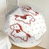 1PC Horse Pattern Umbrella-8-Rib Reinforced Portable Folding Travel Suitable for All Seasons Outdoor Daily Use-J383