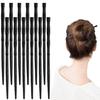 12pcs Bacchette per Capelli in Legno con Design Bacchette Ornamento per Capelli Fermaglio per Capelli per Occasioni Formali Evento Culturale Vestirsi