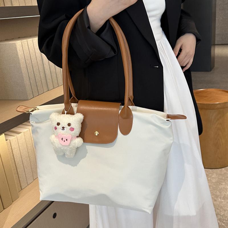 Nylon Handbags High Quality Sac Large Capacity Classic Tote Bag Women Folding Designer Casual Shoulder Bag