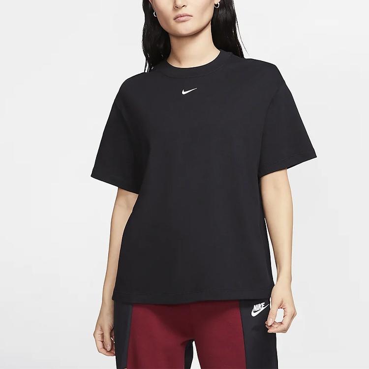 (WMNS) Nike Sportswear Essentials Embroidery Logo 'Black' Women's CT2588-010